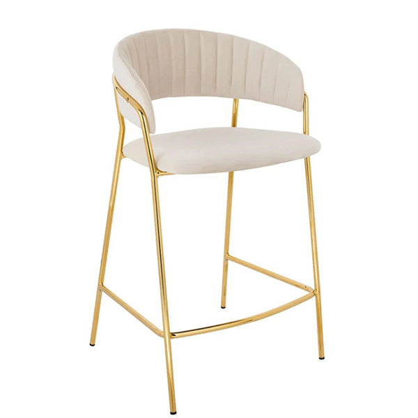 Jacob Bar Stool | Off White