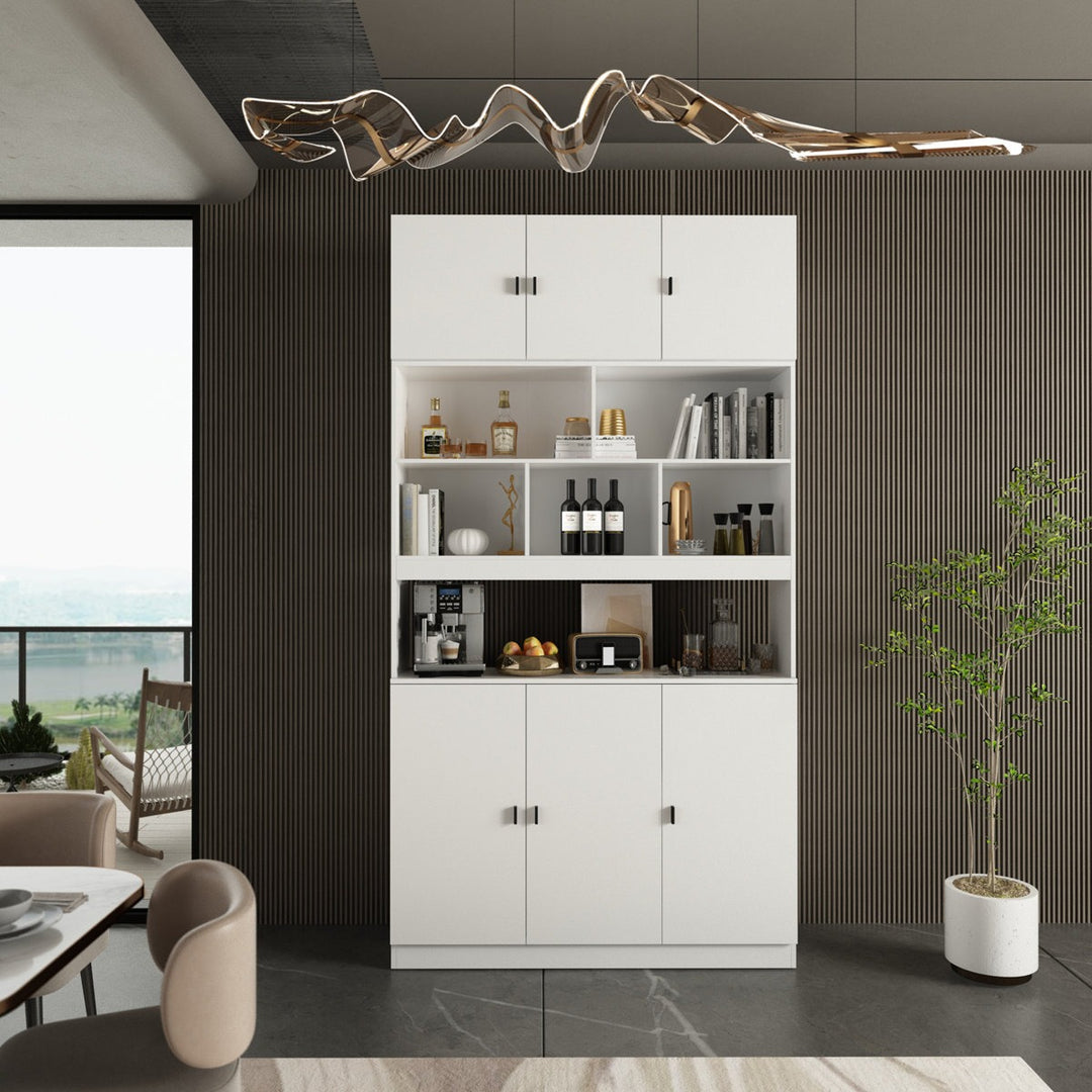 Tree Tall Crockery Unit | White