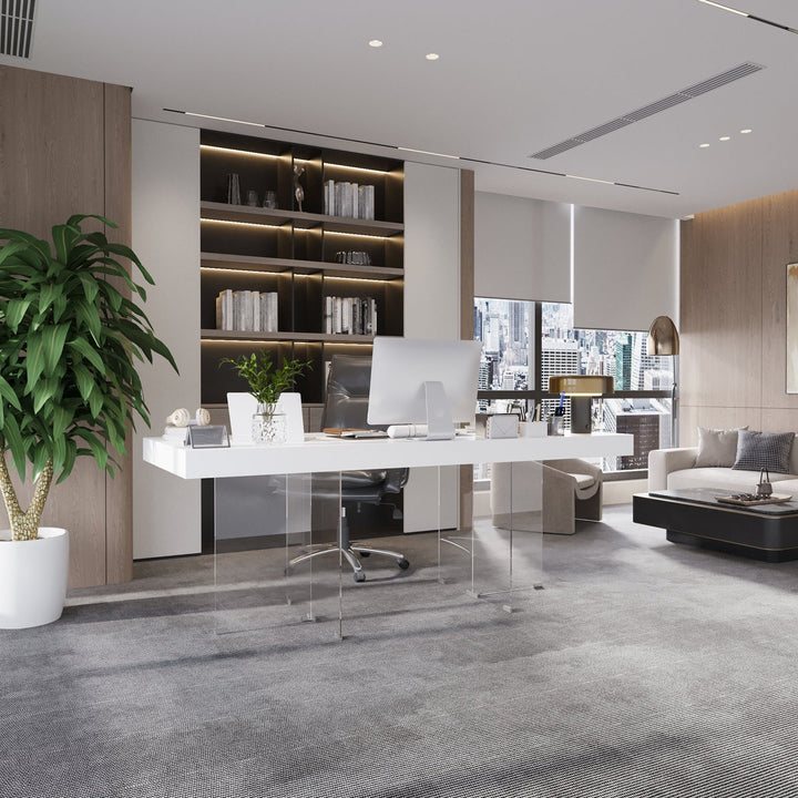 Jiho Boss Table| White