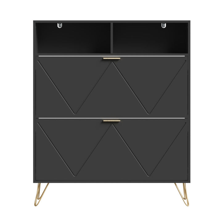 Saoirse  Shoe Rack | Black