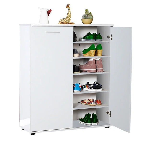 Caleb Shoe Rack | White