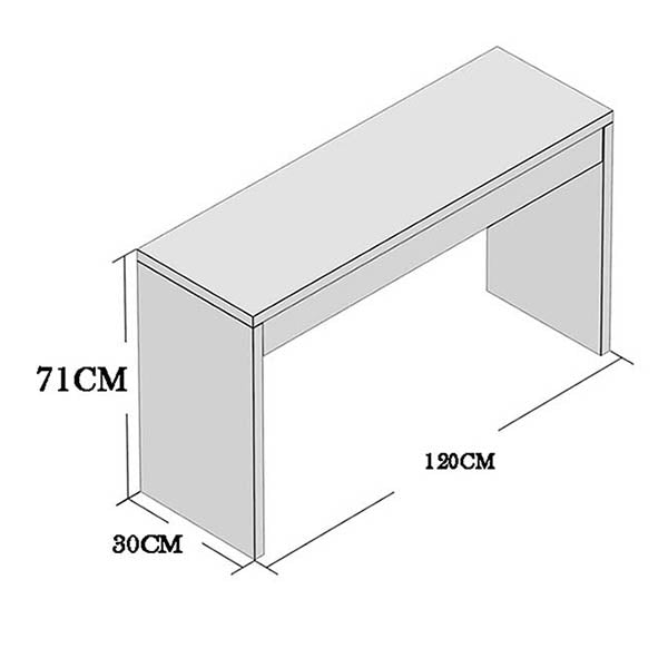 Haught Console Table |White