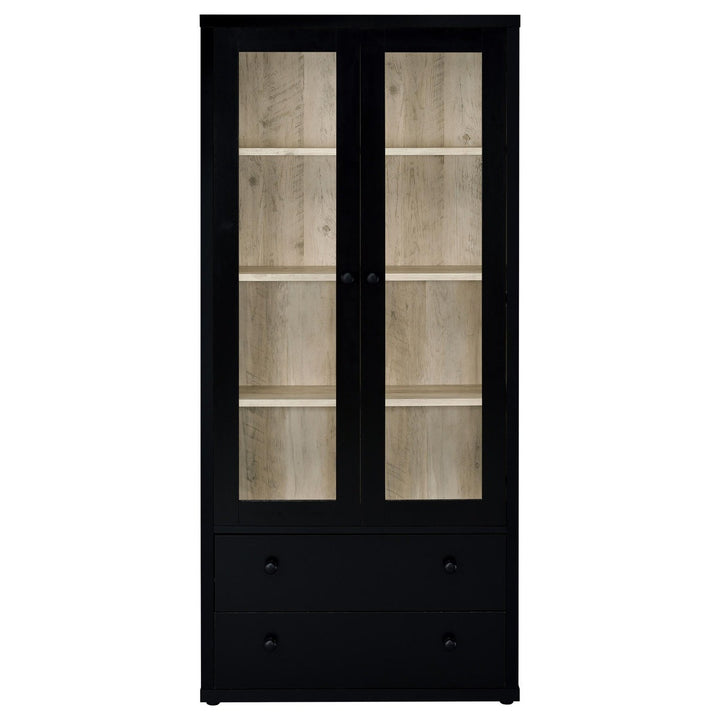 Heno Tall  Crockery Unit | Black