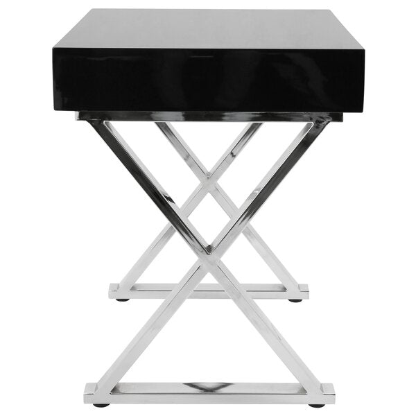 X End Table | Black