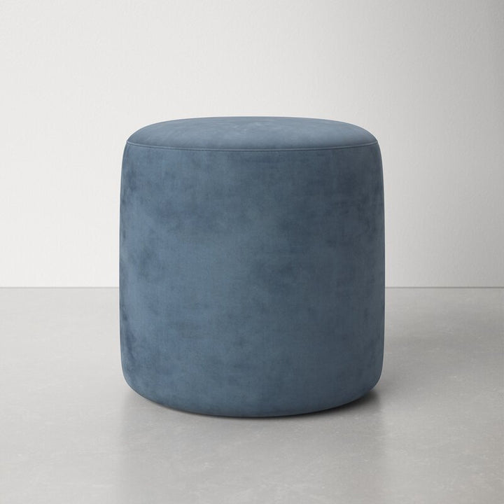 Zoby Ottoman | Dust Blue