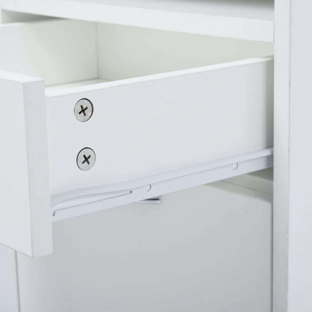 Aora Pedestal Drawer | White