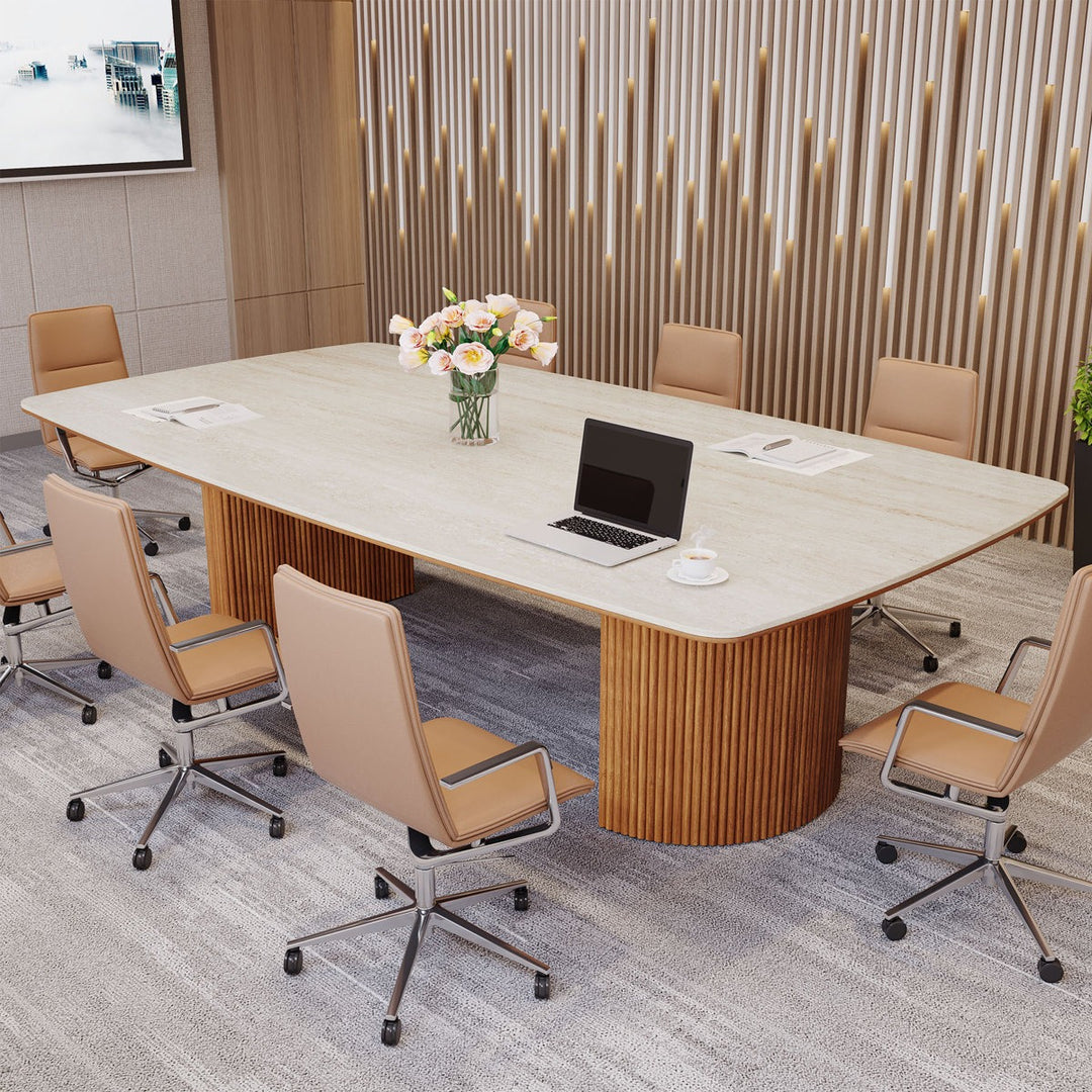 Arin Meeting Table | Beige