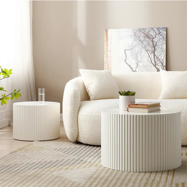 Lame Coffee Table | White