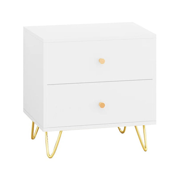 Isaiah Bedside Table | White