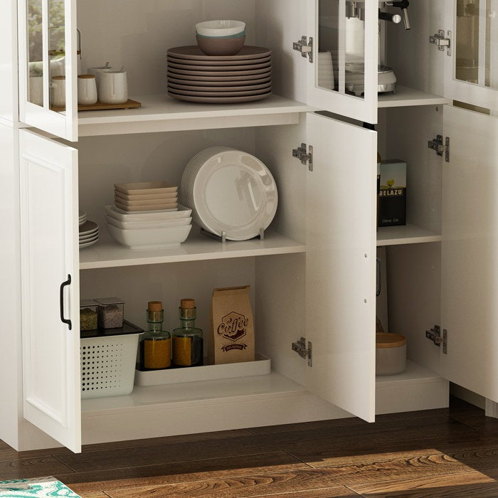 Ryu Tall Crockery Unit | White