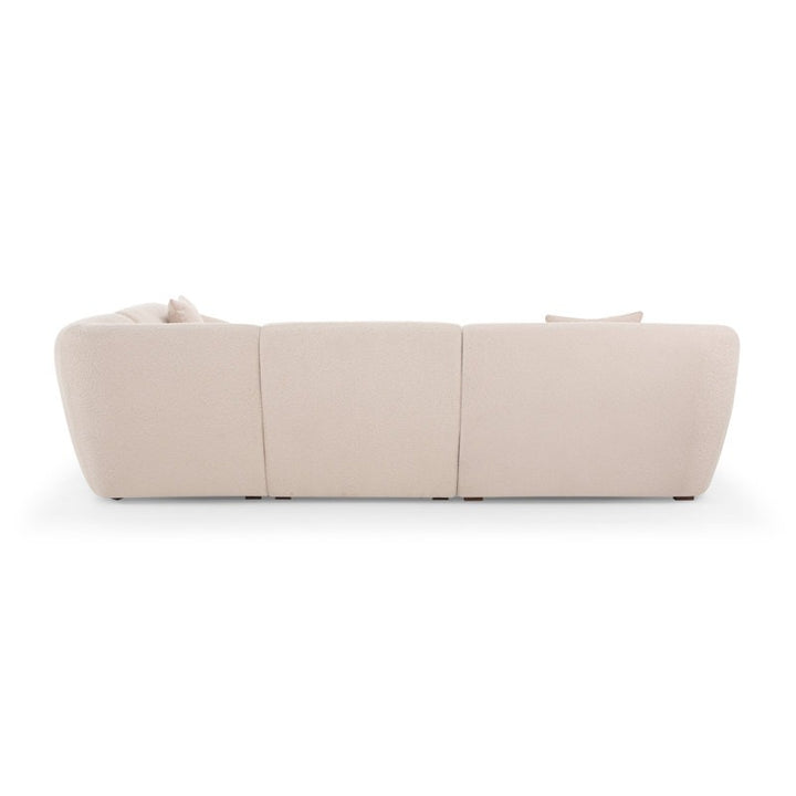 Texido L-Shape Sofa | Beige | Right Facing