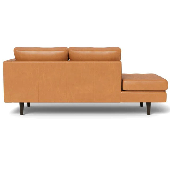 Aidan Chaise Lounges | Orange | Facing Right