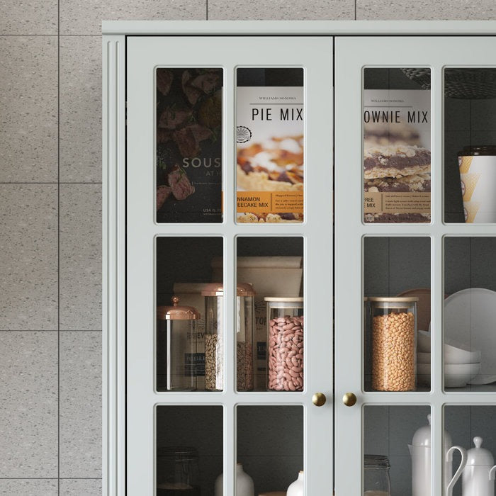 Zojo Tall Crockery Unit |Gray