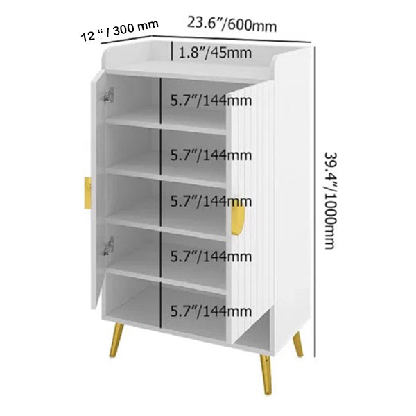 Josiah Shoe Rack | White