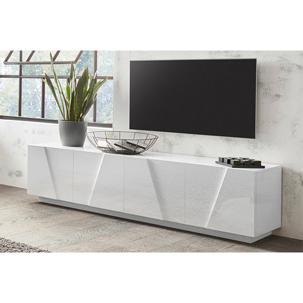 Mention TV Stand | Medium | White