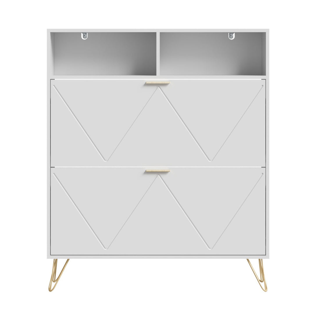 Saoirse  Shoe Rack | White