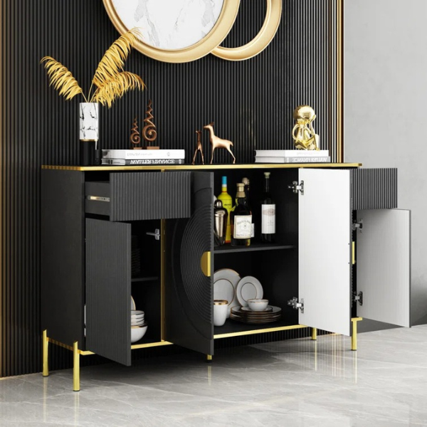 Cairo Sideboard & Cabinet | Small | Black