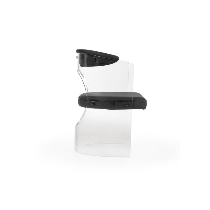 Solomiya Arm  Acrylic Chair