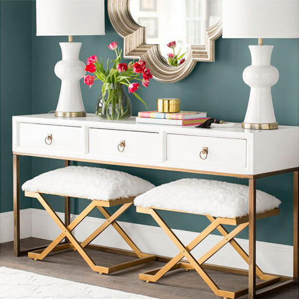 Peed Console Table | White