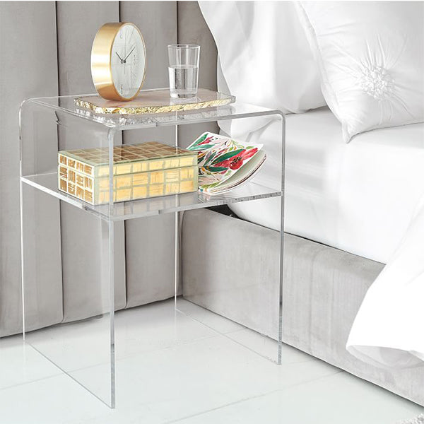 Film End Table | Clear