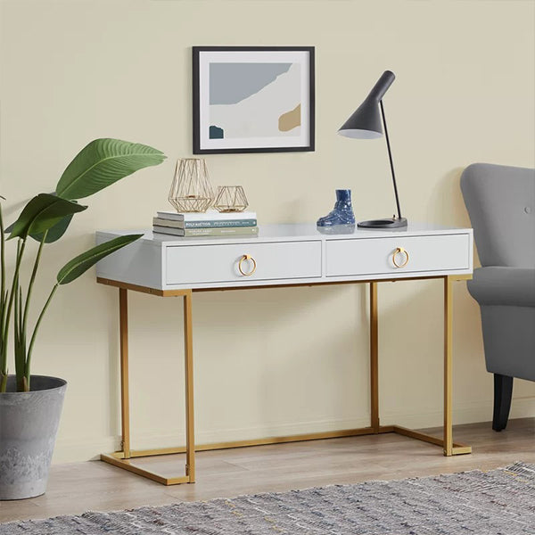 Atticus Study Table | White