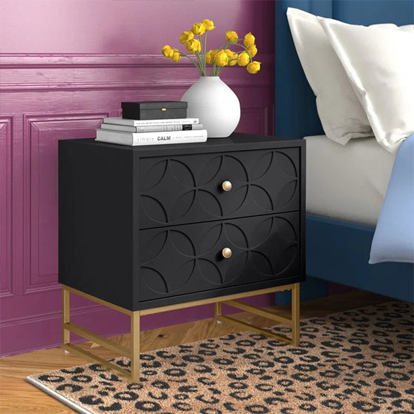 Joshua Bedside Table | Black