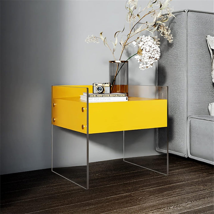 Zoya Side Table |Yellow