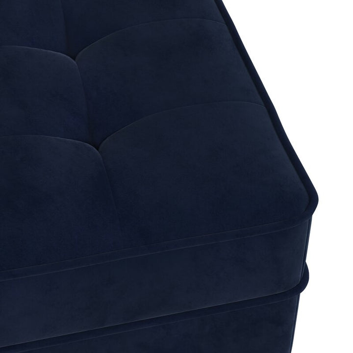 Diyas Ottoman | Navy Blue