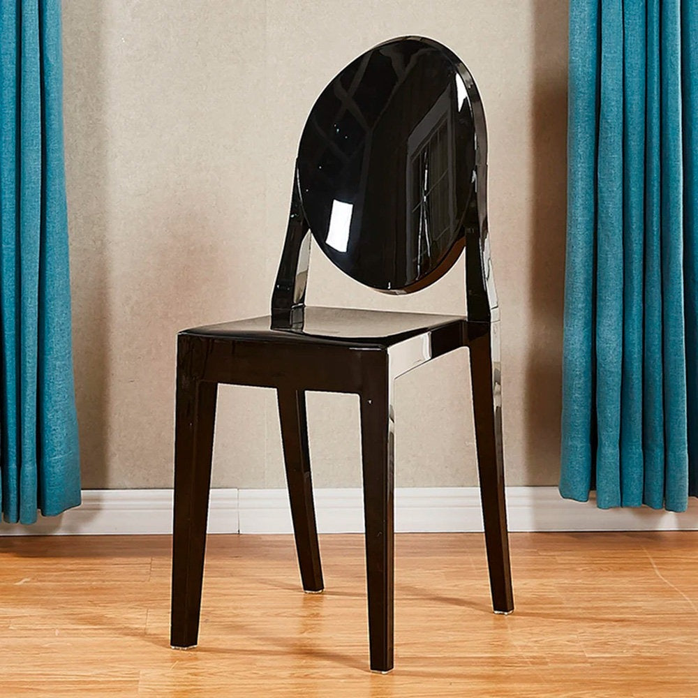 Mathilda Acrylic Chair | Black