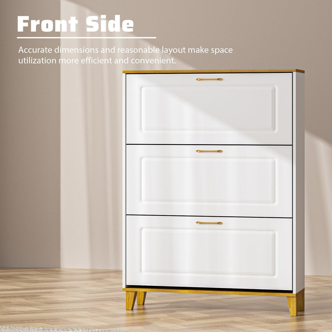 Sontse  Shoe Rack | White