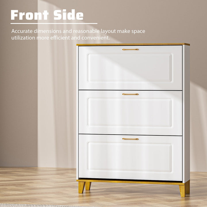 Sontse  Shoe Rack | White