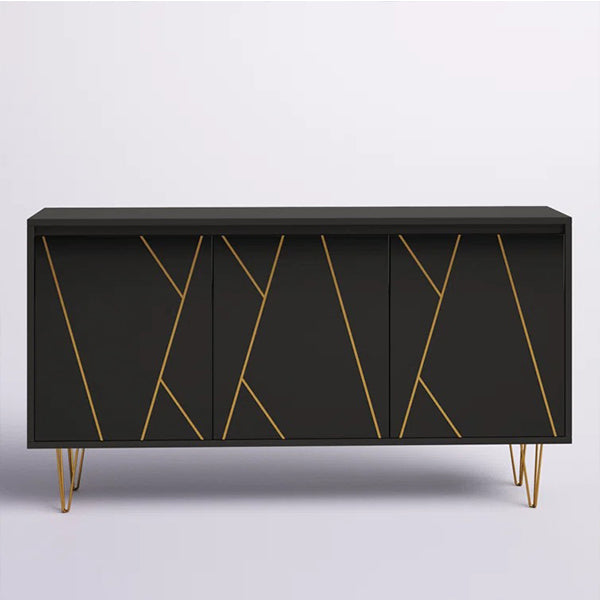 Patnam Sideboard & Cabinet | Small | Black