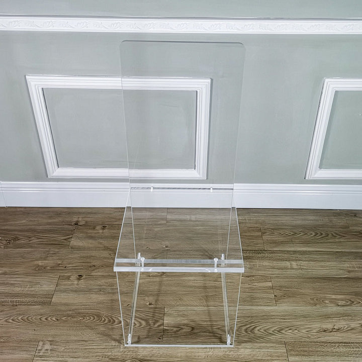 Maysun Acrylic Chair | Clear