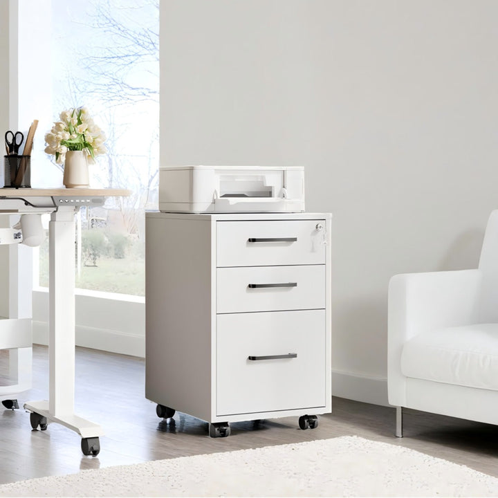 Zeal Pedestal Drawer | White
