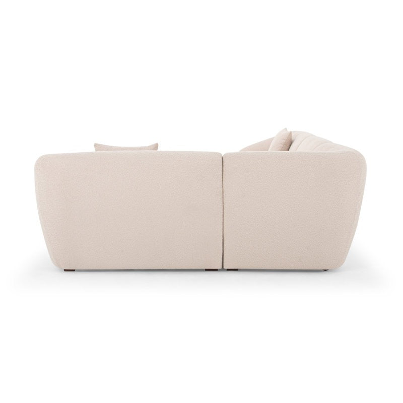 Texido L-Shape Sofa | Beige | Right Facing