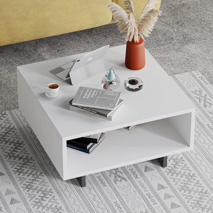 Box Coffee Table | White