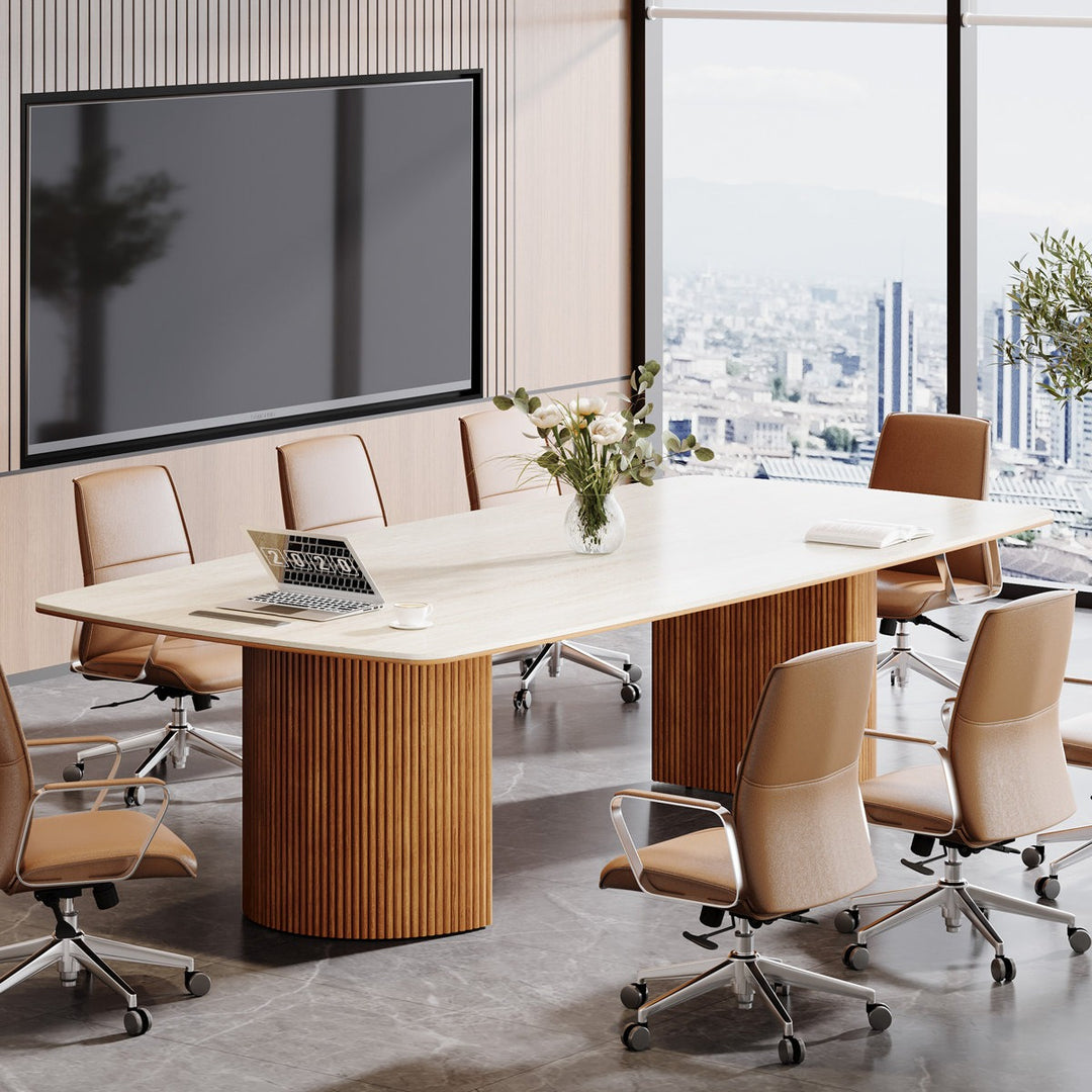 Arin Meeting Table | Beige