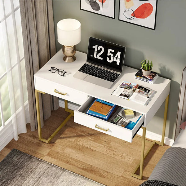 Jax Study Table | White