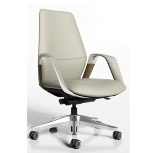 Luxury Director Medium Back Office Chair | Off White