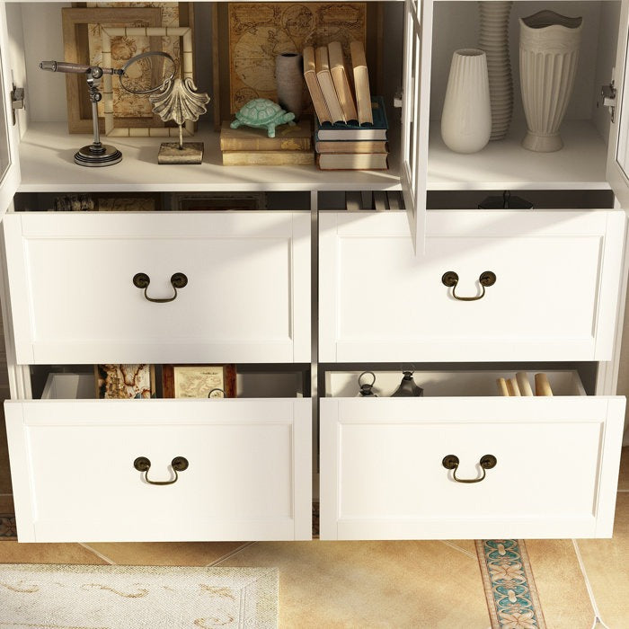 Haruto Tall Crockery Unit | White