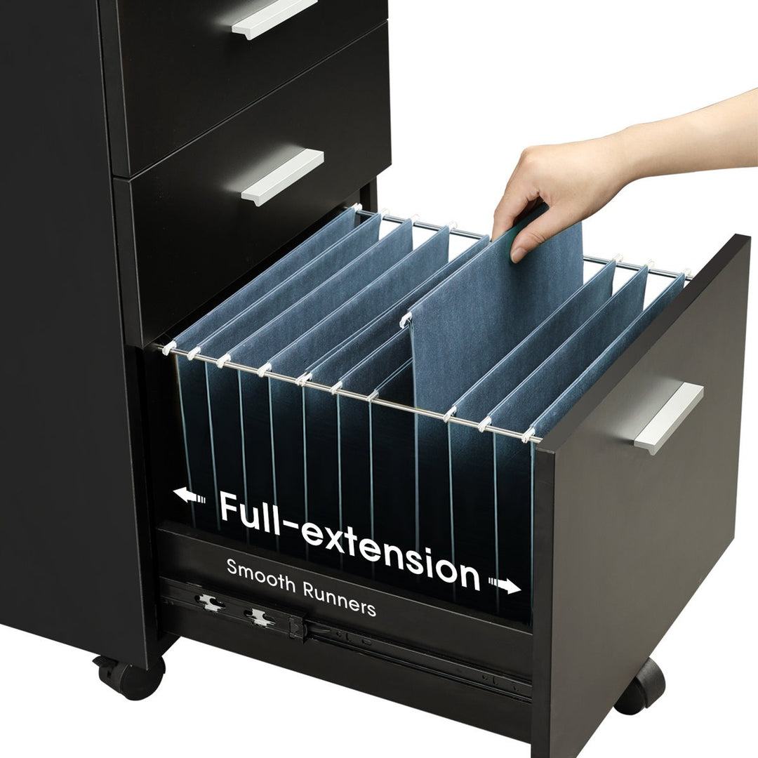 Tahi Pedestal Drawer | Black