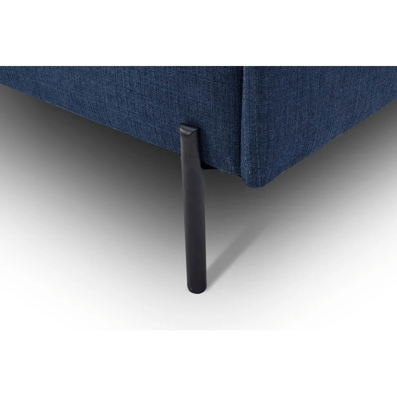 Union L Shape Sofa | Blue | Facing Left