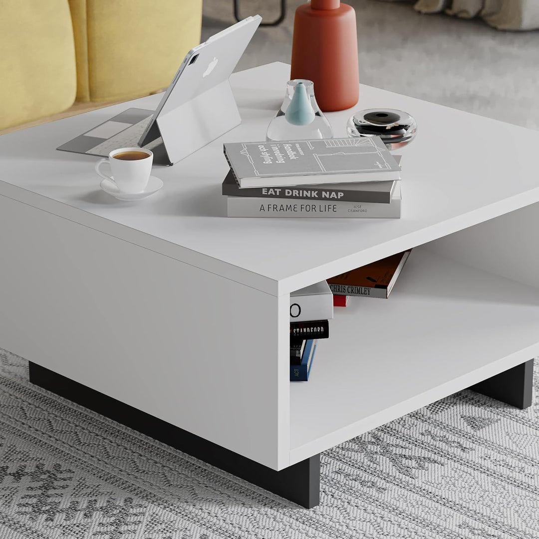 Box Coffee Table | White