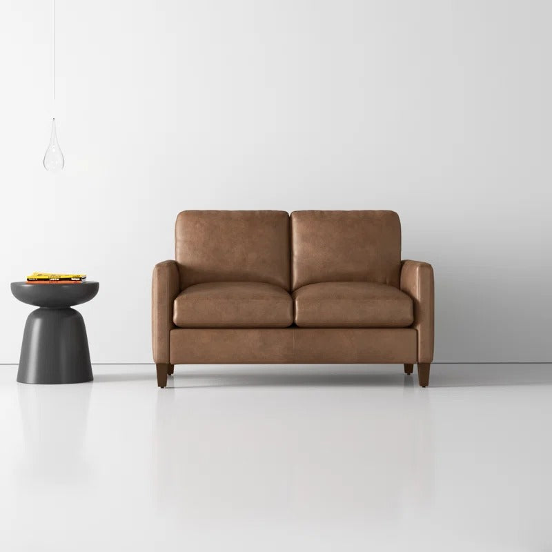 Boggo Sofa | 2 Seater | Tan Leatherette