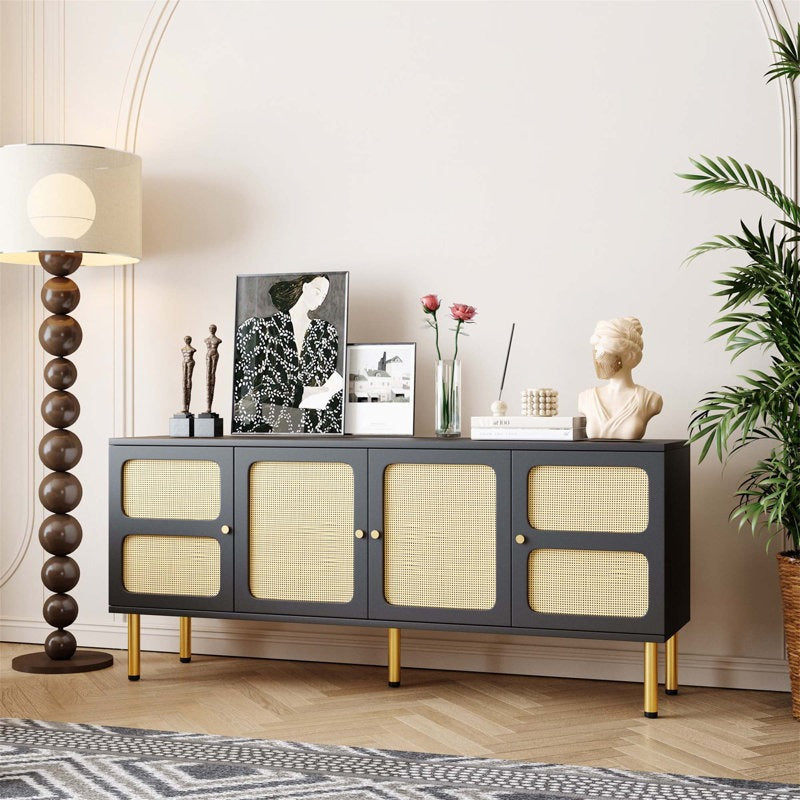 Colter Sideboard & Cabinet | Small | Black