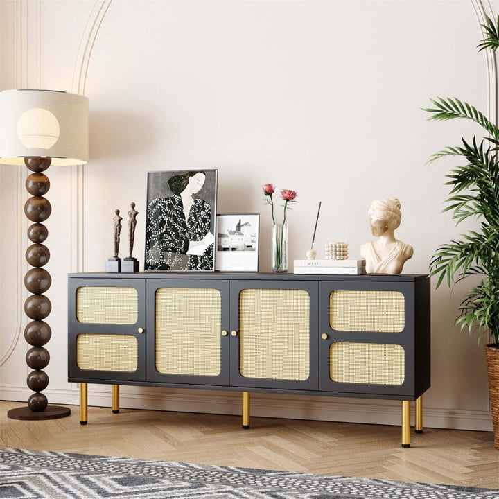 Colter Sideboard & Cabinet | Small | Black