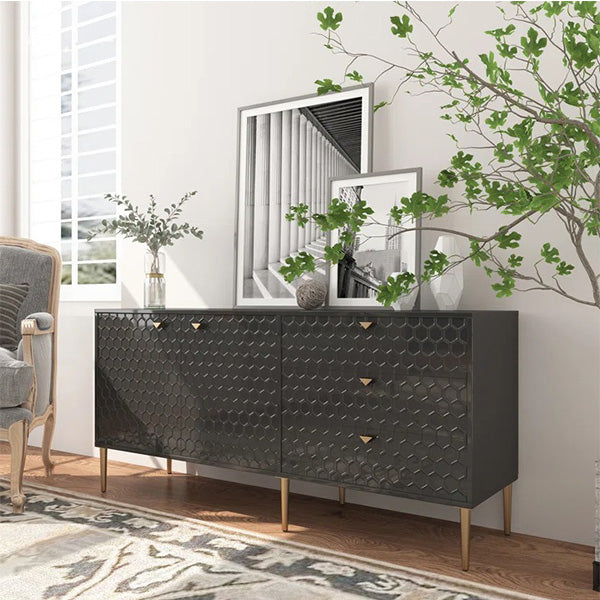 Brady Sideboard & Cabinet |Small | Black