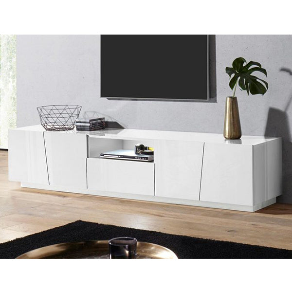 Bend Line TV Stand | Large | White