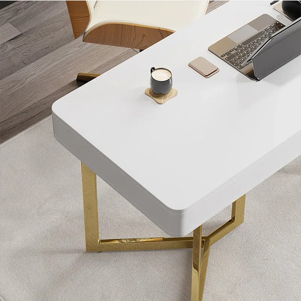 Zayn Study Table | White