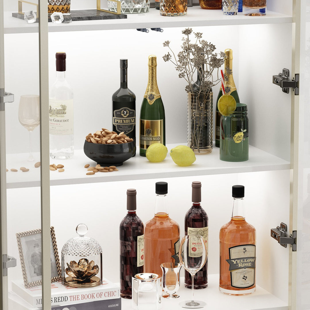 Joco Tall Crockery Unit | White